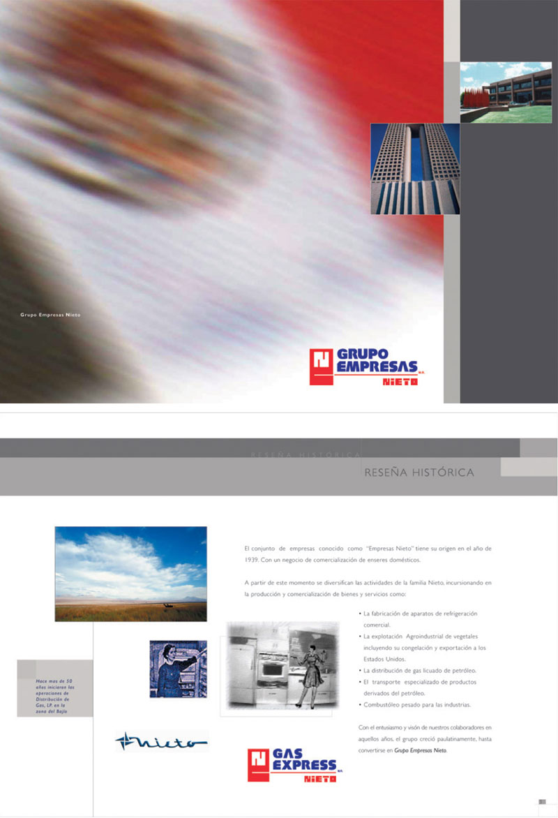 Empresas Nieto. Corporate brochure.
